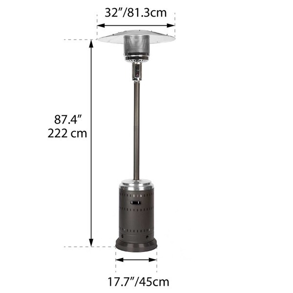 Propane patio heater